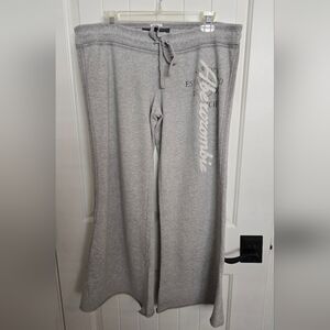 Abercrombie & Fitch Light Gray Hoodie